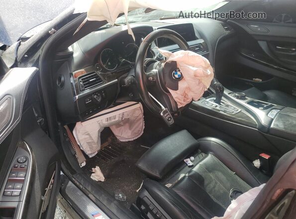 WBA6D4C54GD977560 2016 BMW 6 SERIES Черный Вид панели приборов