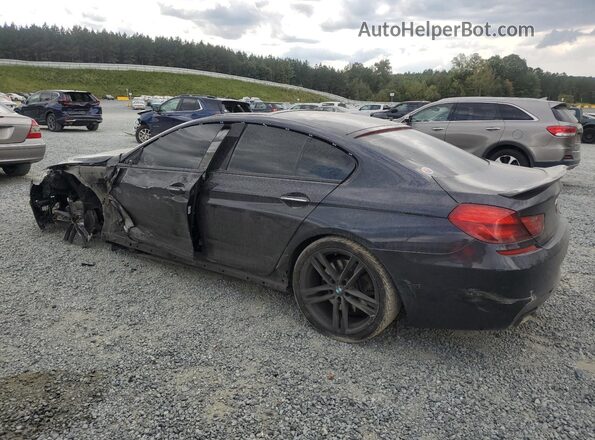 WBA6D4C54GD977560 2016 BMW 6 SERIES Черный Задняя левая четверть