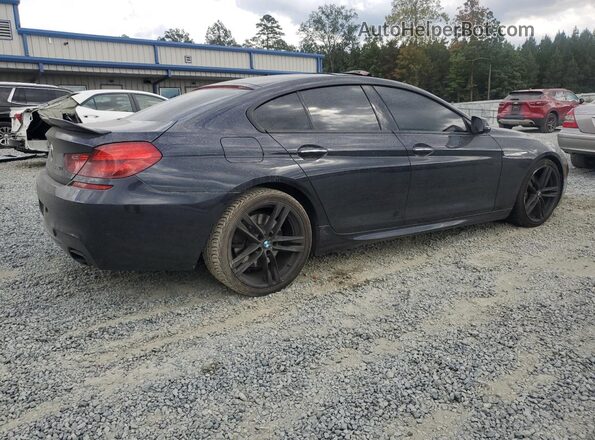WBA6D4C54GD977560 2016 BMW 6 SERIES Черный Задняя правая четверть
