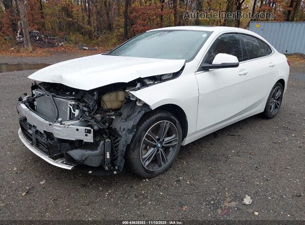 WBA73AK04N7K37403 2022 BMW 2 SERIES White Առջևի ձախ երեք քառորդ տեսարան