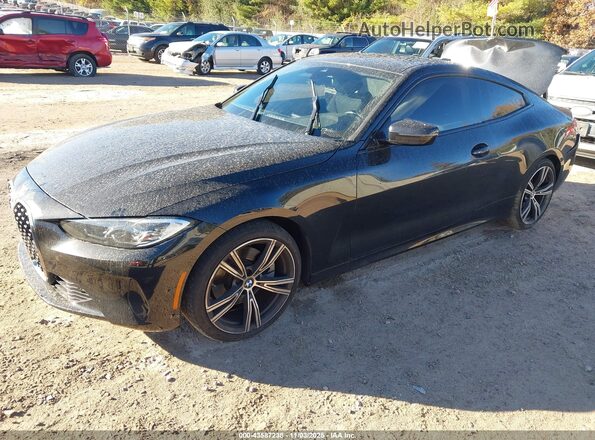 WBA73AP01MCF41385 2021 BMW 4 SERIES Black Front left