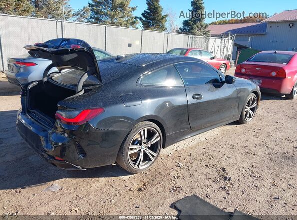 WBA73AP01MCF41385 2021 BMW 4 SERIES Black Rear right