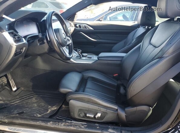 WBA73AP01NCJ78097 2022 BMW 4 SERIES Black Vista interior delantera