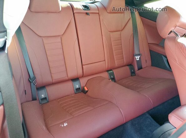 WBA73AP03MCG18063 2021 BMW 4 SERIES White Vista de los asientos traseros