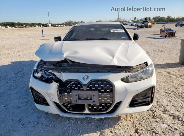 WBA73AP03MCG18063 2021 BMW 4 SERIES White Vista frontal