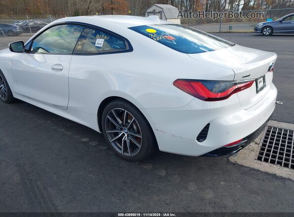 WBA73AP04MCG99509 2021 BMW 4 SERIES White Tył lewy