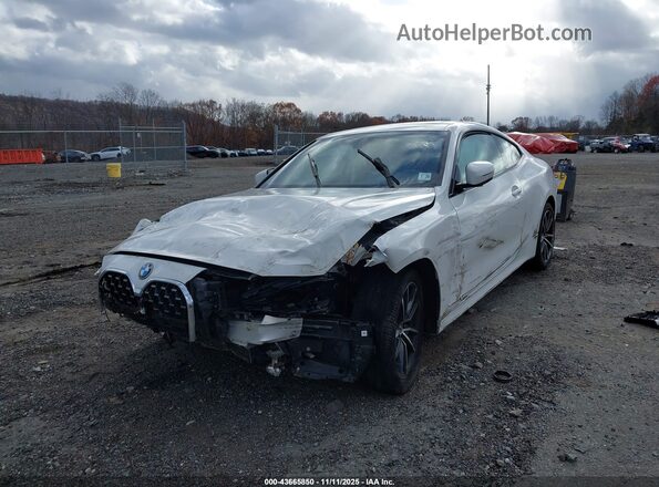 WBA73AP08MCF89174 2021 BMW 4 SERIES Белый Вид спереди
