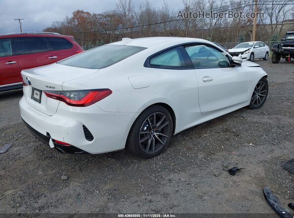 WBA73AP08MCF89174 2021 BMW 4 SERIES Белый Задняя правая четверть
