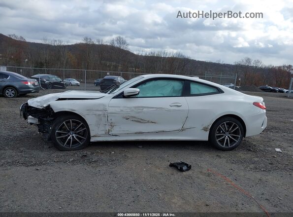 WBA73AP08MCF89174 2021 BMW 4 SERIES Белый Панорамный вид салона 360°