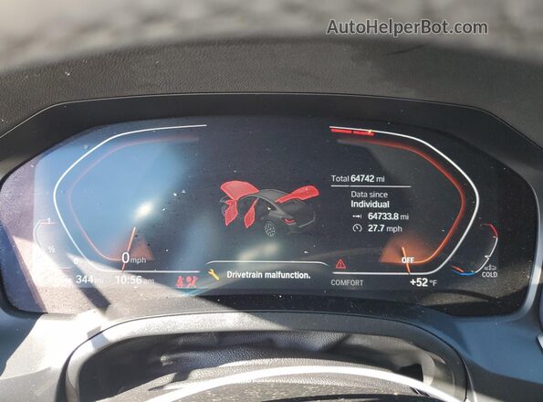 WBA73AV01PFN04758 2023 BMW 4 SERIES Gray Vista del cuadro de instrumentos
