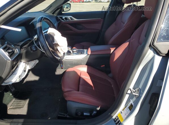 WBA73AV01PFN04758 2023 BMW 4 SERIES Gray Vista interior delantera