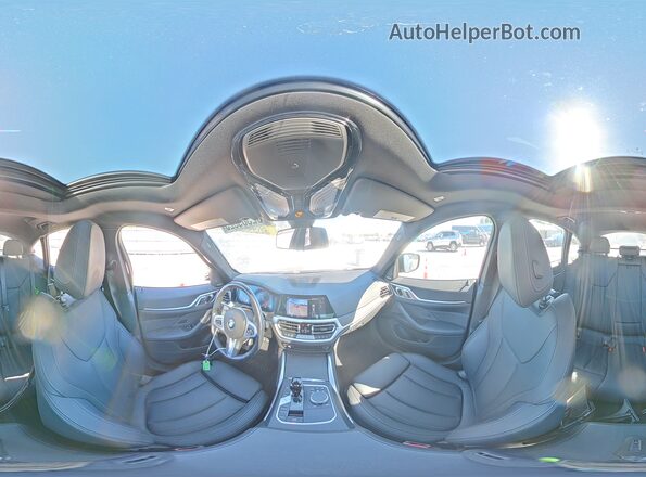 WBA73AV03PFN92695 2023 BMW 4 SERIES Синий Панорамный вид салона 360°