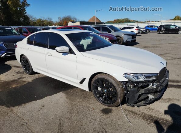 WBA73BJ03NWX38747 2022 BMW 5 SERIES White Առջևի աջ