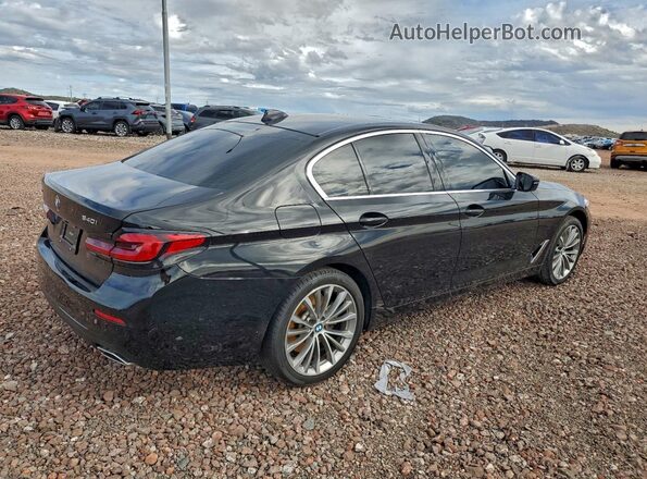 WBA73BJ04MCF18455 2021 BMW 5 SERIES Black Tył prawy