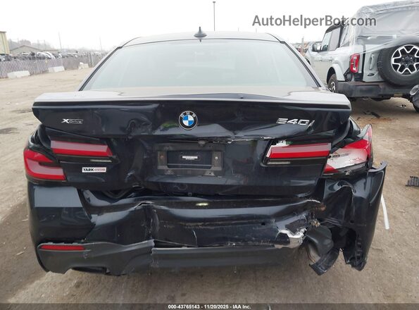 WBA73BJ0XNWX74211 2022 BMW 5 SERIES Dark Blue 