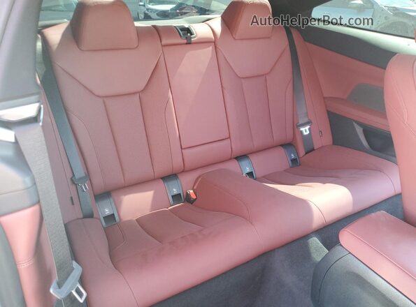 WBA73DA09SCS92628 2025 BMW M4 Gray Вид задніх сидінь