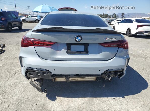 WBA73DA09SCS92628 2025 BMW M4 Gray Вид ззаду
