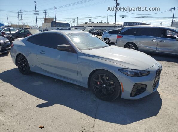 WBA73DA09SCS92628 2025 BMW M4 Gray Передня права чверть