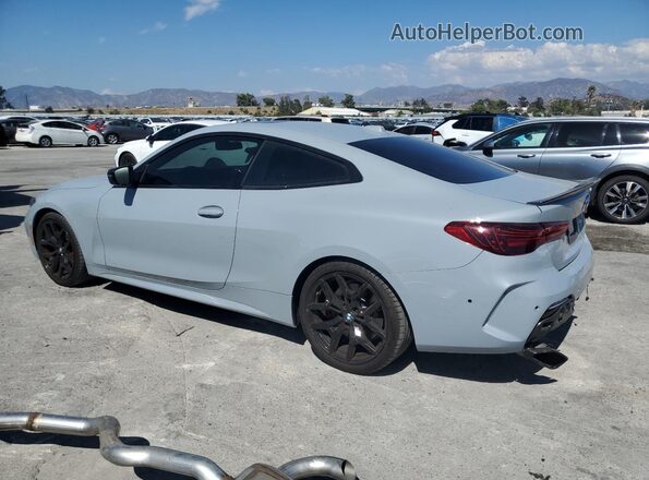 WBA73DA09SCS92628 2025 BMW M4 Gray Задня ліва чверть