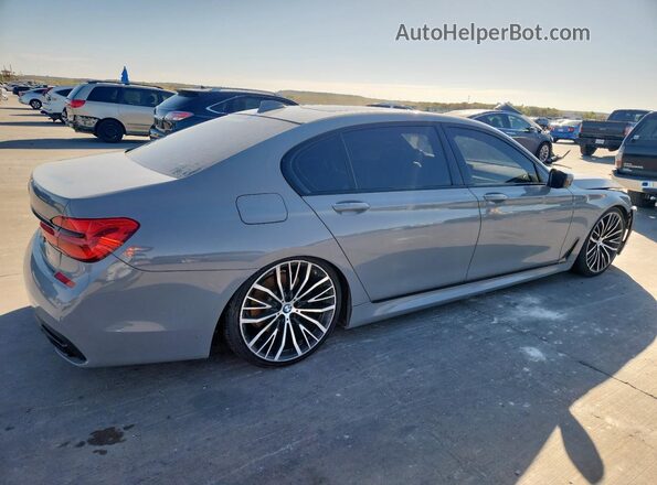 WBA7E2C58KB217271 2019 BMW 7 SERIES Gray Tył prawy