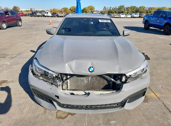 WBA7E2C58KB217271 2019 BMW 7 SERIES Gray Widok z przodu