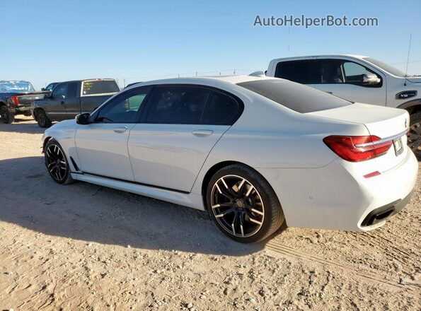 WBA7E2C5XGGD99925 2016 BMW 7 SERIES White Rear left