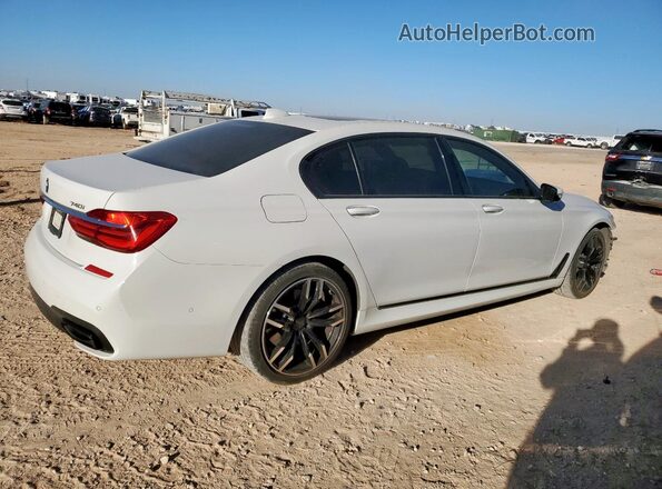 WBA7E2C5XGGD99925 2016 BMW 7 SERIES White Rear right