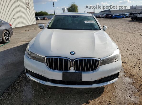 WBA7E2C5XKB217594 2019 BMW 7 SERIES White წინა ხედი