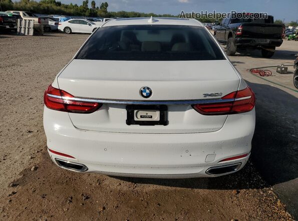 WBA7E2C5XKB217594 2019 BMW 7 SERIES White უკანა ხედი