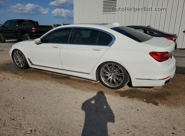 WBA7E2C5XKB217594 2019 BMW 7 SERIES White უკანა მარცხენა