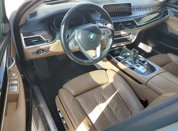 WBA7E2C5XKB217594 2019 BMW 7 SERIES White წინა პანელის ხედი