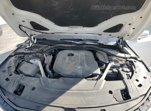 WBA7E2C5XKB217594 2019 BMW 7 SERIES White უკანა სალონის ხედი