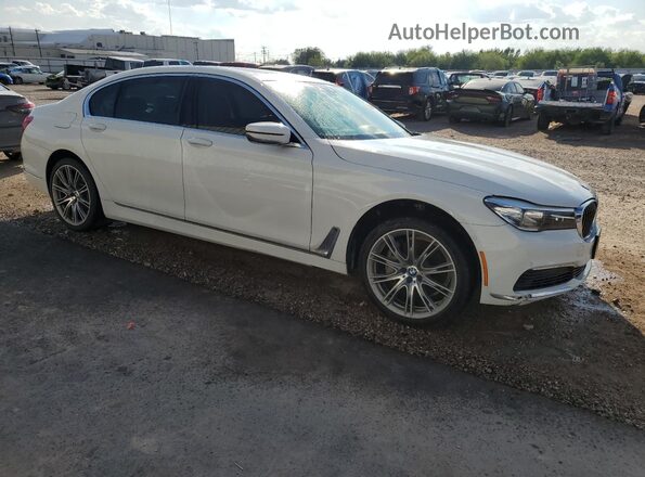 WBA7E2C5XKB217594 2019 BMW 7 SERIES White წინა მარჯვენა