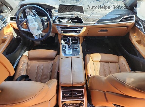 WBA7F0C50KGM24306 2019 BMW 7 SERIES Black Dashboard view