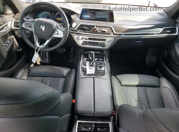 WBA7F0C50KGM25827 2019 BMW 7 SERIES Gray წინა პანელის ხედი