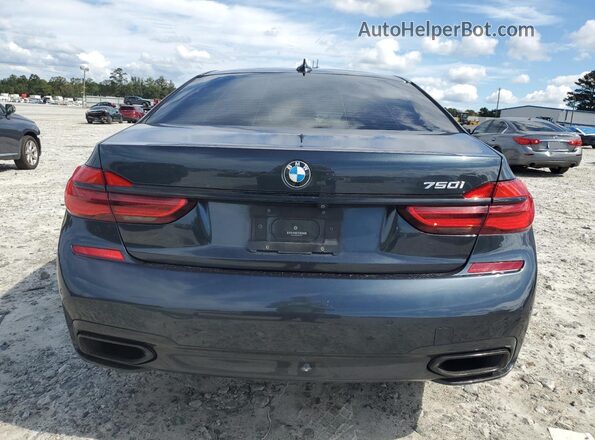 WBA7F0C50KGM25827 2019 BMW 7 SERIES Gray უკანა ხედი
