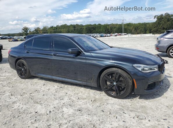 WBA7F0C50KGM25827 2019 BMW 7 SERIES Gray წინა მარჯვენა