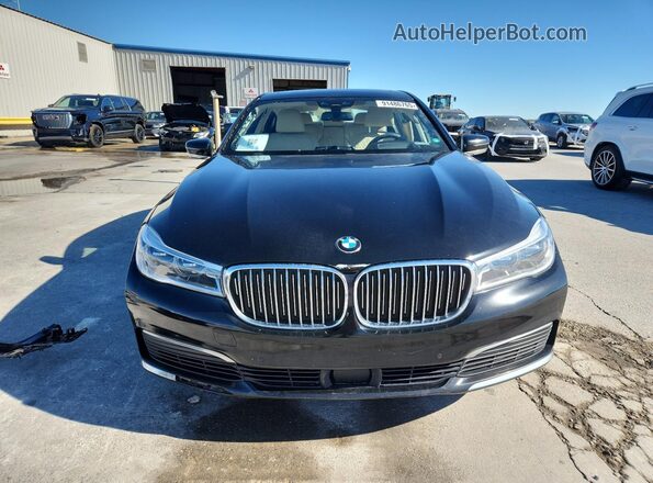 WBA7F0C5XKGM25981 2019 BMW 7 SERIES Black წინა ხედი