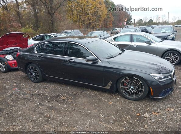WBA7F2C52HG421220 2017 BMW 7 SERIES Серый Вид щитка приборов
