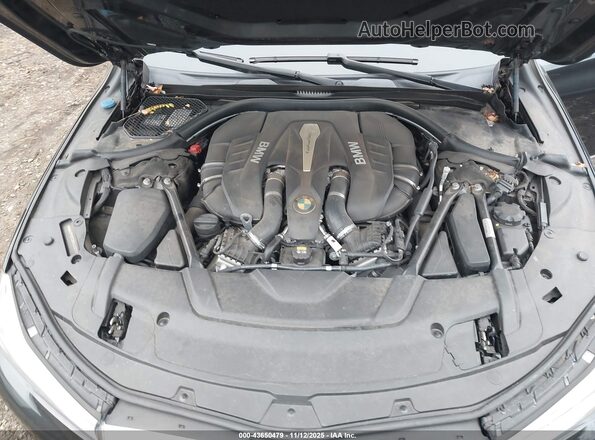 WBA7F2C52HG421220 2017 BMW 7 SERIES Серый Вид сзади