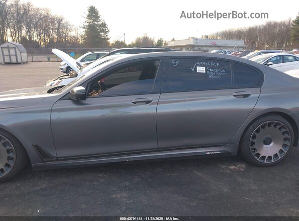 WBA7F2C58GG416117 2016 BMW 7 SERIES Gray Vista interior de 360 grados