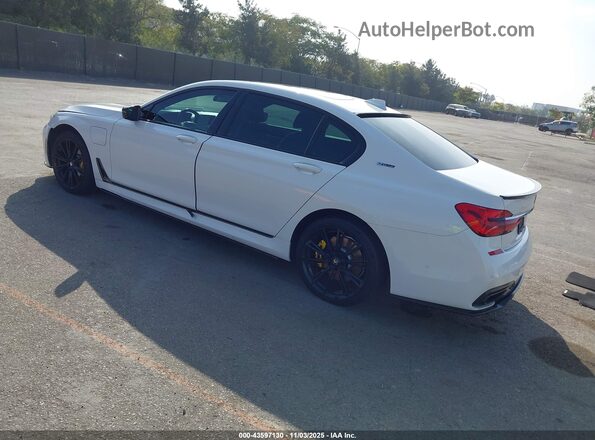 WBA7J2C33HG497798 2017 BMW 7 SERIES Белый Задняя левая четверть