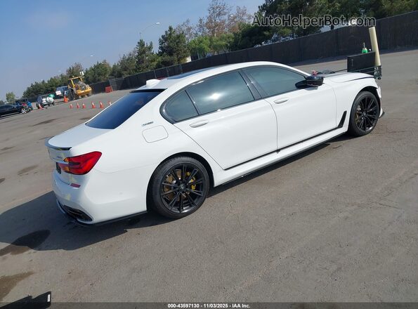 WBA7J2C33HG497798 2017 BMW 7 SERIES Белый Задняя правая четверть