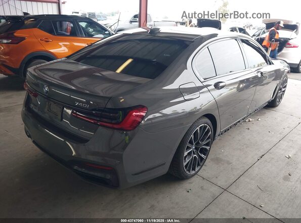 WBA7T2C00LGF96641 2020 BMW 7 SERIES Gray უკანა მარჯვენა