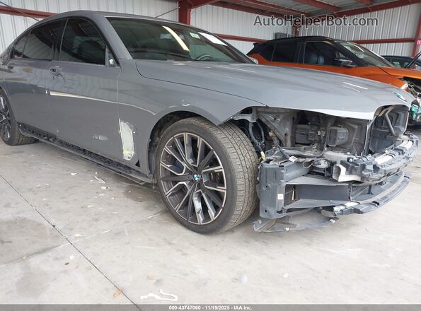 WBA7T2C00LGF96641 2020 BMW 7 SERIES Gray წინა ხედი