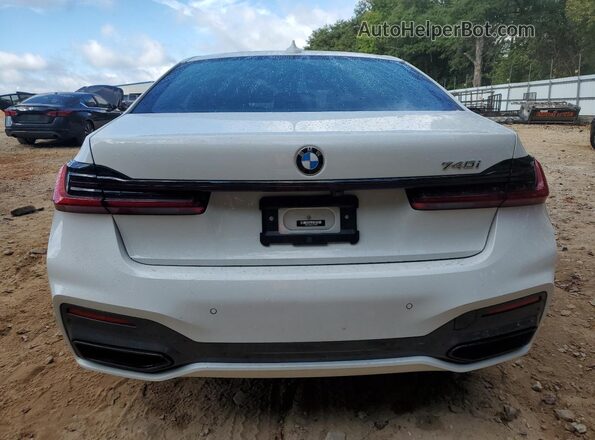 WBA7T2C01NCJ63840 2022 BMW 7 SERIES White Vista trasera