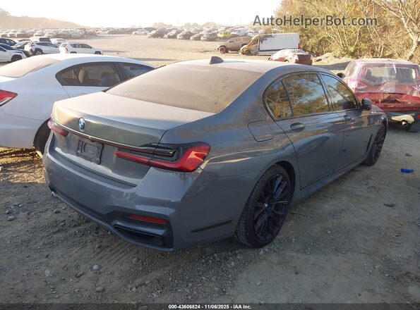 WBA7T2C03LGL17177 2020 BMW 7 SERIES Gray Tył prawy