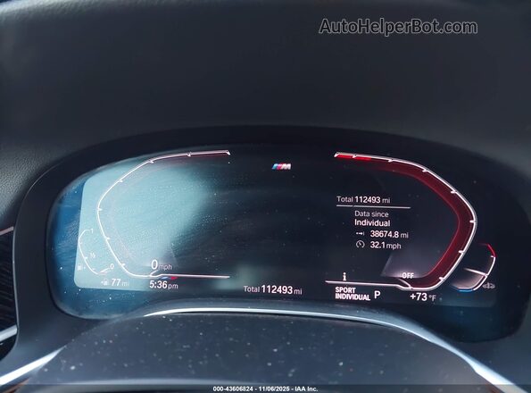 WBA7T2C03LGL17177 2020 BMW 7 SERIES Gray Widok tylnych siedzeń