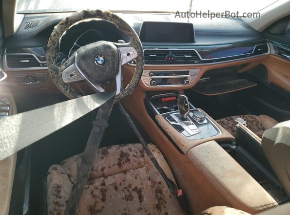 WBA7T2C05MCE62944 2021 BMW 7 SERIES Charcoal Вид панелі приладів