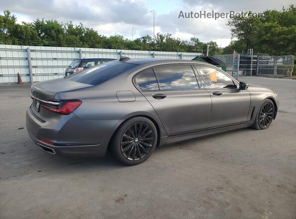 WBA7T2C05MCE62944 2021 BMW 7 SERIES Charcoal Задня права чверть